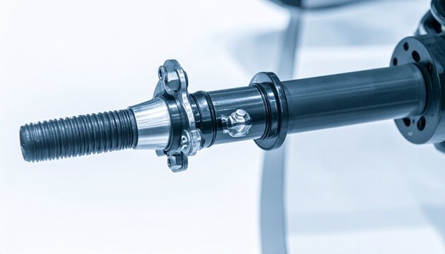 Car Shock Absorber Strut Assembly Coil Spring Piston Rod Precision Automotive Suspension Engineering Steel Component Photography for Adobe Stock Viral Ranking