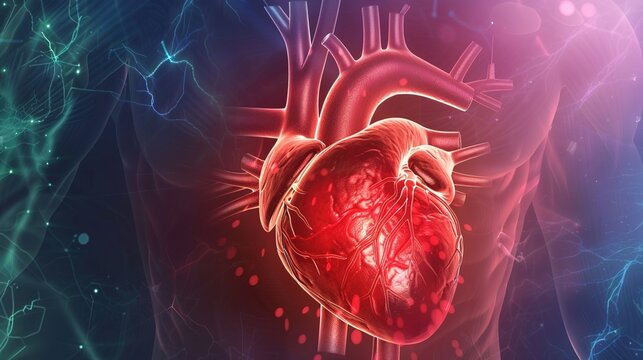 Angina Pectoris heart disease medical concept, chest pain and coronary artery disorder, cardiovascular system problem, myocardial ischemia, heart attack risk, human circulatory system anatomy