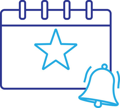 Vector icon representing event in public relations business context  