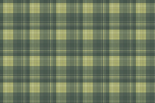 Green plaid pattern vector illustration