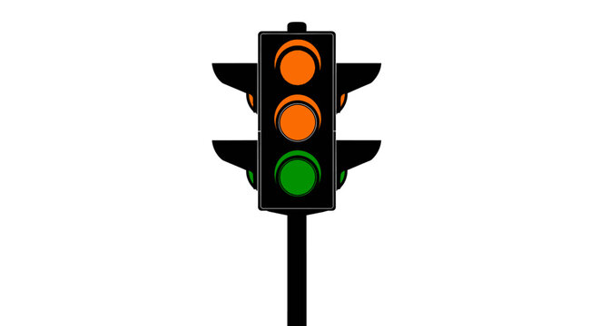 Traffic Light with Green Signal.