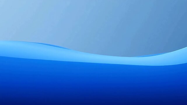 Blue wave pattern on gradient blue background