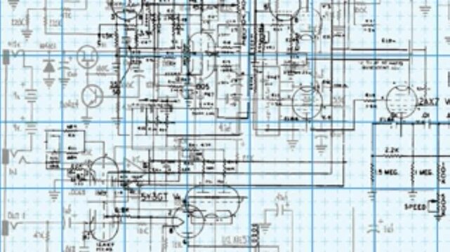 abstract technology background with circuit board