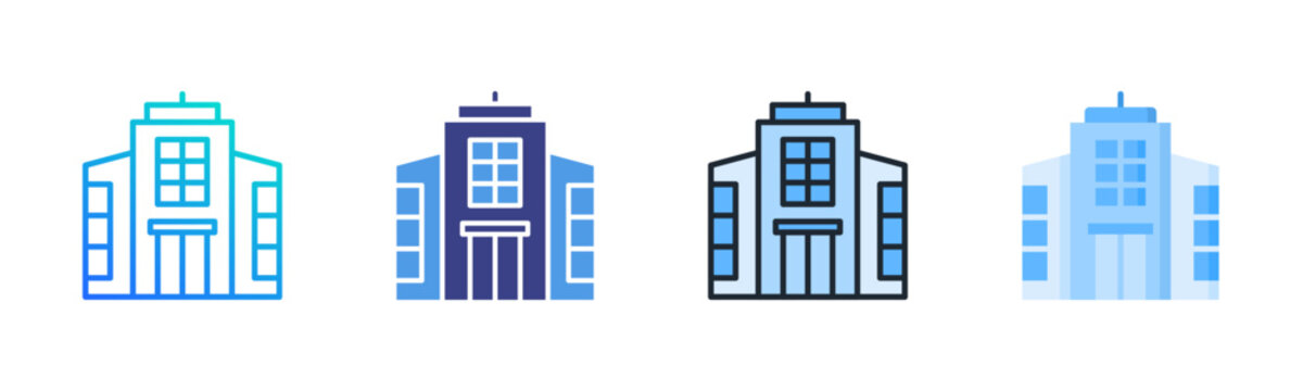 Enterprise Icon Set Multiple Style Collection