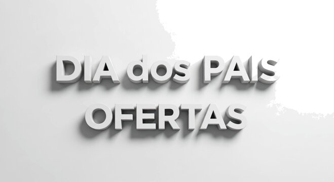 Dia dos Pais Ofertas, Father's Day Sale, Shopping Discounts, Promotional Text