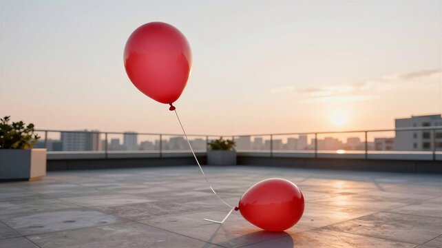 Deflating Freedom Balloon