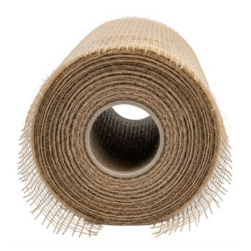A roll of chicken wire mesh for gardening and outdoor projects is shown in a circular shape