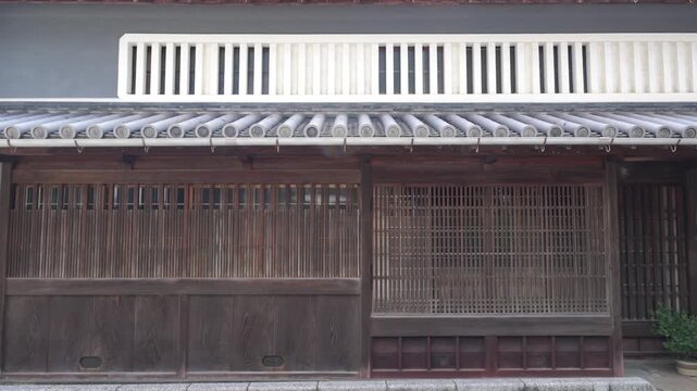 赤穂坂越 古風な町家