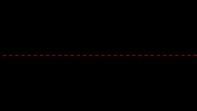Glowing line arrow 4k video