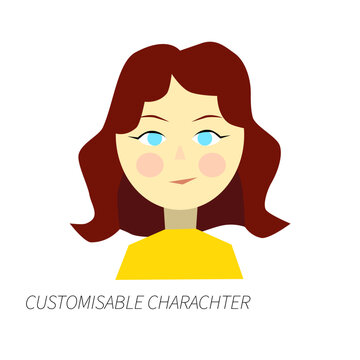 Customisable Charachter Icon ( can be used for Animation)