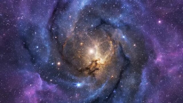 A breathtaking cosmic spectacle unfolds within a swirling nebula, revealing a luminous stellar formation amidst a deep expanse of celestial wonders and twinkling starlight, a truly awe-inspiring