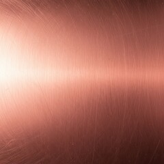 Fototapeta premium Abstract scratched rose gold metal texture reflecting light, perfect for luxury background and wall cladding design material backdrop, surface, close up, backdrop