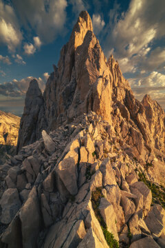 Flames of rocks