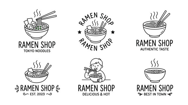 Ramen noodles in steaming bowl.