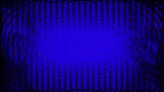 Vibrant blue light shines through a dark grid pattern creating an abstract visual effect