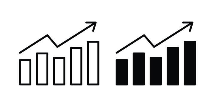 Sales icon. Glyph solid icons collection. Line symbols