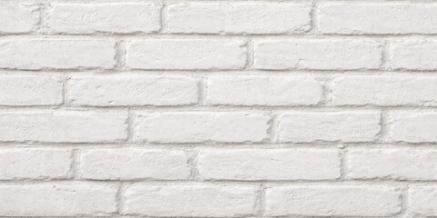 Obraz premium Clean White Brick Wall Vector with Subtle Texture for Minimalist Design Modern Architecture and Interior Decoration Projects
