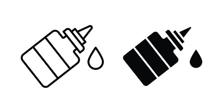 Glue icon and symbol series vector illustration