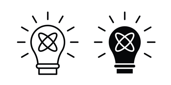 Innovation icon and symbol series vector illustration