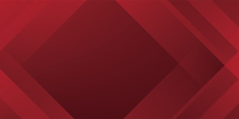 Obraz premium Abstract dark red background with overlapping diagonal geometric stripes. Modern minimalist design with elegant crimson gradients and professional corporate aesthetic.