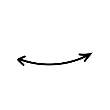 two side arrow icons motion graphic 
