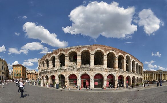Roman Amphitheatre Arena di Verona, Verona, Veneto, Italy