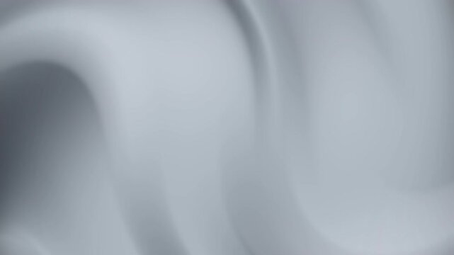 Abstract grey fluid background with minimalist satin texture and blurred silver waves perfect for clean website design elements