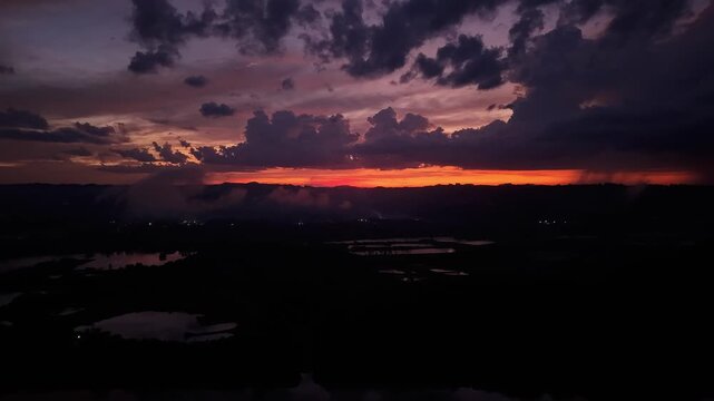 Sunset laranja