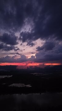 Sunset laranja