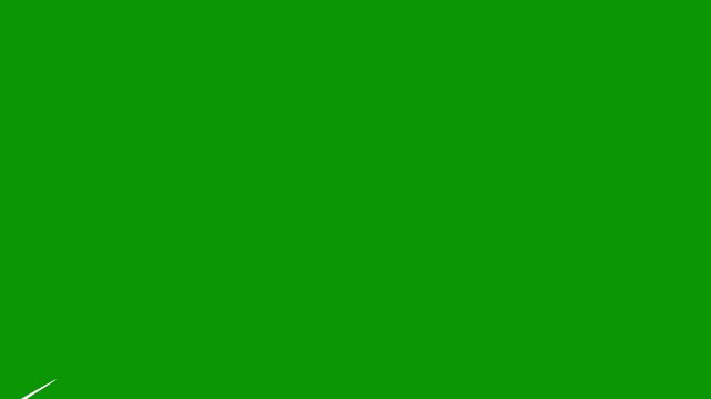 Line shape blast animation, fireworks line sparks animation,glowing line burst, shiny, dynamic pop up motion graphics, circular blast elements for on green screen background,  Burst 4k video.