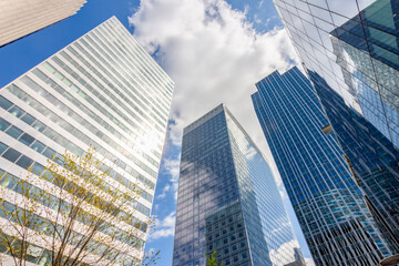 Fototapeta premium Skyscrapers in La Defense district of Paris, France
