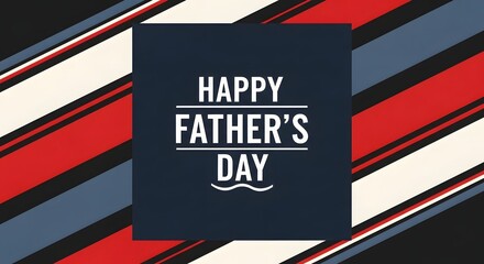 Happy father's day greeting card