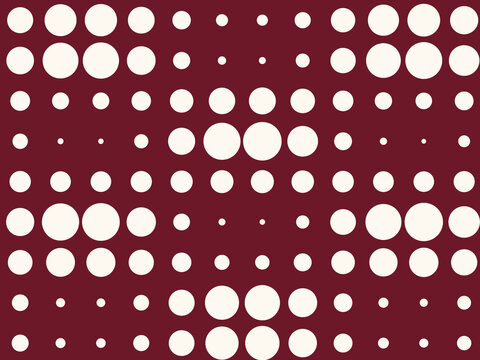 Optical Illusion Circle Grid Pattern Op Art Background Design