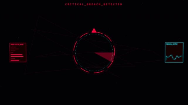 Advanced Cybersecurity Threat Detection Video Demonstrating Real-Time System Monitoring and Intrusion Alerts