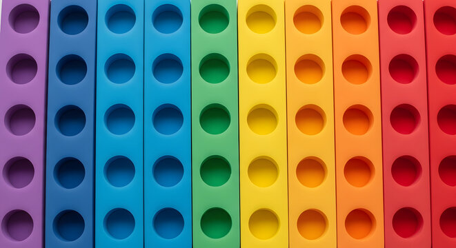 Rainbow pop it toy texture colorful fidget sensory toy stress relief