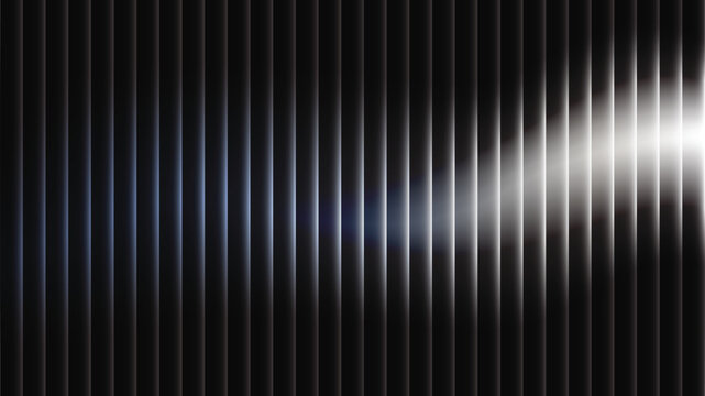 Abstract light streaks on black background.