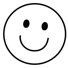Fototapeta premium happy smiley face doodle