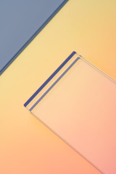 Minimal neon pastel gradient background