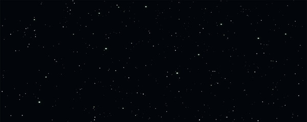 Dark starry space background with subtle cosmic particles and minimal night sky texture © Dima