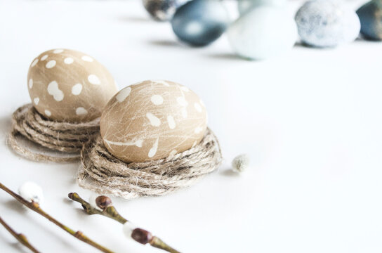 Pastel composition for the holiday of Easter.