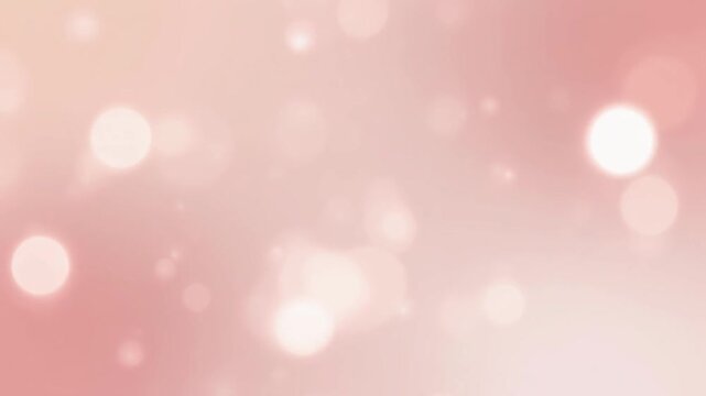 Dreamy Bokeh Light Spots Soft Focus Slow Motion Abstract Cinematic Video Background