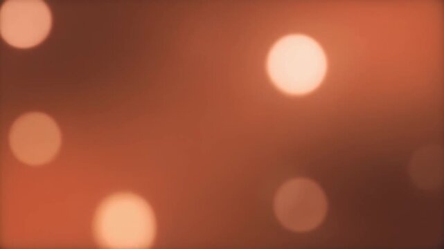 Bokeh Light Spots Cinematic Slow Motion Soft Blur Loop Abstract Minimal Video Background