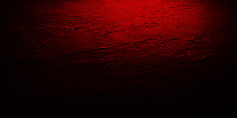 Dramatic, textured red gradient background, evocative of emotion and depth. A striking image that commands attention. © NOT BAD