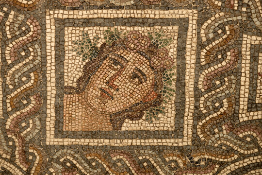 3rd Century AD Mosaic formerly from La Vega Baja - the riverside land of Toledo. 