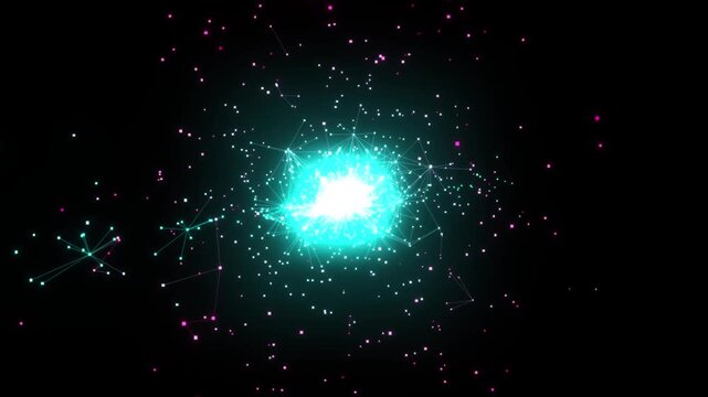 Colorful visualization of qubit motion inside a quantum computer, showing entanglement, error correction, interference, and quantum processing in a futuristic schematic style.
