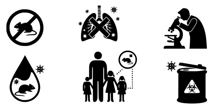 Creative Hantaviruses ICON VECTOR.