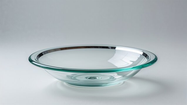 glass dish drainer with smooth edges on a white background