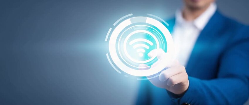 Business person launching rocket icon toward 2026 target, startup growth and goal achievement concept, strategy, innovation, success, progress, planning and future business develop