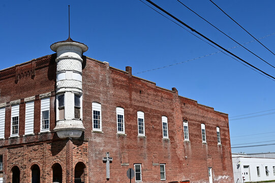 old brick building