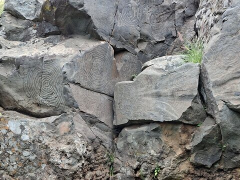 PETROGLIFOS EN LA ISLA DE LA PALMA
